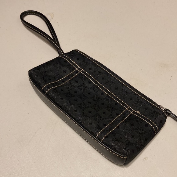 Wristlet black jacquard fabric - Picture 1 of 6